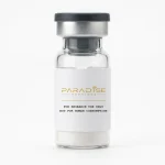 Forschungspeptid im Vial mit Paradise-Peptides-Etikett